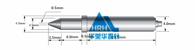 GP-11S、定位針、探針外徑為4.5mm ，長度為35.5mm、ICT測試針、功能夾具定位針、測試針、五金配件